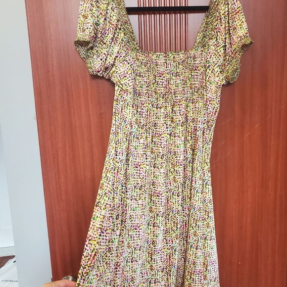 Printed baby doll summer dress - Picture 5 of 6